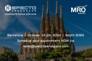 SPECTO displays at MRO Europe 2024, Booth 8082